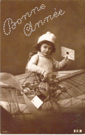 FANTAISIE - Bonne Année - Nouvel An - Enfant - Carte Postale Ancienne - Año Nuevo