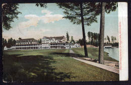 United States - 1908 - Adirondack - Paul Smith's Hotel On St. Regis Lake - Adirondack