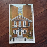 NON-CIRCULATED POSTCARD - USA - CARPENTER'S HALL, PHILADELPHIA, PA. - Philadelphia