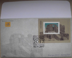 Albanien    BL  FDC    Europa Cept   Burgen Und Schlösser 2017    ** - 2017