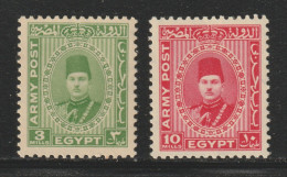 Egypt - 1939 - King Farouk - Military - Army Post - MNH** - Ongebruikt