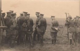 ELSENBORN CAMP LAGER  TRUPPENUBUNGSPLATZ MILITARIA  ARMEE SOLDATEN  Visite Royale Albert I   29 / 7 /1930  Photo Carte - Elsenborn (Kamp)