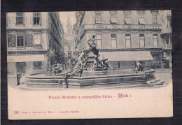 Postcard From Vienna Image Fountain - Belvedère