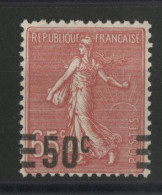 FRANCE N° 224 Neuf ** (MNH) VARIETE De Surcharge Déplacée Vers La Gauche. Qualité TB - Neufs