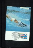 Germany Berlin 1986 Swimming Maximumcard - Zwemmen