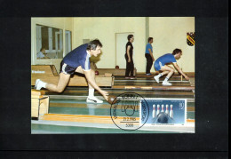 Germany 1985 Bowls Maximumcard - Bocce