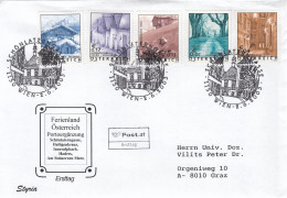 FDC AUSTRIA 2420-2424 - FDC