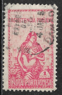 Portuguese India – 1948 Assistência Pública 1 Tanga Used Stamp - Portugees-Indië