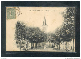 BRON VILLAGE : L'église Et La Place - Bron