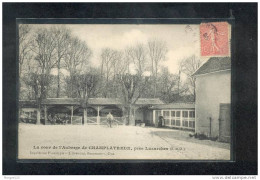 95 - La Cour De L'auberge De CHAMPLATREUX Près LAZARCHES - Arnouville Les Gonesses