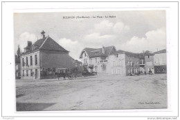 52 - ECLARON : La Place , La Mairie - Eclaron Braucourt Sainte Liviere