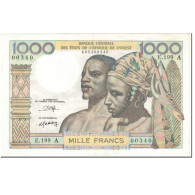 Billet, West African States, 1000 Francs, 1980, Undated (1980), KM:103An, TTB - Stati Dell'Africa Occidentale