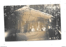 53 - Carte Photo MESLAY DU MAINE : Fête Des Fleurs, Char Ville De MESLAY - Meslay Du Maine