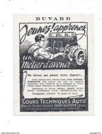 Buvard Cours Technique AUTO, à SAINT QUENTIN (Aisne) - Automotive