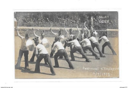 69 - Carte Photo AMPLEPUIS : Pensionnat, Ballet Indien, 7/7/1912 - Amplepuis