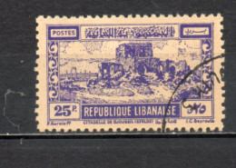 LIBAN    N° 54     OBLITERE  COTE 0.80€    CITADELLE - Lebanon