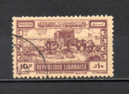 LIBAN    N° 52     OBLITERE  COTE 0.30€    CITADELLE - Lebanon