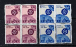 ITALIE ITALIA  BLOC DE 4 EUROPA CEPT XX MNH 1967 - 1967