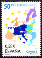 España Spain 2007 50 Aniversario C.E.E.  Mi 4210  Yv 3915  Edi 4319  Nuevo New MNH ** - Institutions Européennes