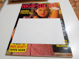 RIVISTA SEX  HIGH SOCIETY- NUMERO 5- EDIZIONE ITALIANA- - Cine