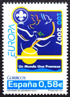 España Spain EUROPA CEPT 2007   Mi 4215  Yv 3920  Edi 4322 Nuevo New MNH ** - 2007