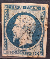 France 1852 Louis-Napoléon N°10 Ob PC 2878 TB Cote 45€ - 1852 Louis-Napoleon