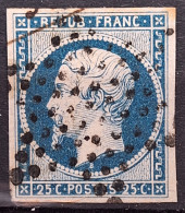 France 1852 Louis-Napoléon N°10 Ob Etoile Muette TB Cote 60€ - 1852 Louis-Napoleon