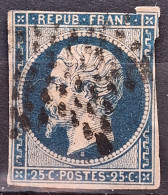 France 1852 Louis-Napoléon N°10a Ob Etoile Muette 2 Choix Cote 80€ - 1852 Louis-Napoléon