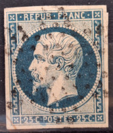 France 1852 Louis-Napoléon N°10 Ob Etoile Muette TB Cote 60€ - 1852 Louis-Napoléon