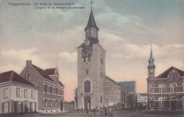 BUGGENHOUT L'église Et La Maison Communale Postée En 1919 Vers Schaerbeek Editeur Van Hemelryck à Buggenhout - Buggenhout