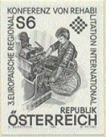 AUSTRIA(1981) Handicapped Rehabilitation. Black Print. Scott No 1174, Yvert No 1496. - Probe- Und Nachdrucke