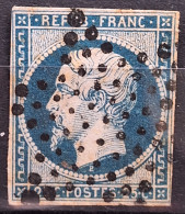 France 1852 Louis-Napoléon N°10a Ob Etoile Muette 2 Choix Cote 80€ - 1852 Luis-Napoléon