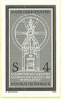 AUSTRIA(1989) Steam Engine. Black Print. Pottenstein Industrial Technological Exhibition. Scott No 1457, Yvert No 1784. - Proofs & Reprints