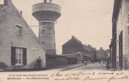 QUIEVRAIN Le Château D'eau Postée Vers Paris En 1908 Dos Non Divisé Editeur Imprimerie Bourdon Quiévrain - Quiévrain