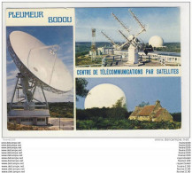 Carte Format 15 X 10,5 Cm PLEUMEUR BODOU Le Radôme Station Télévision Télécommunication Par Satellites ( Recto Verso - Pleumeur-Bodou