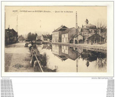 Carte De L' Isle Sur Doubs Quai De La Saline - Isle Sur Le Doubs