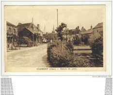 Carte De Clémont  Entrée Du Pays  ( Recto Verso ) - Clémont