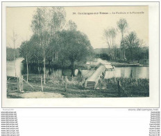 Carte De Coulanges Sur Yonne Le Perthuis Et La Passerelle  ( Peu Courante ) - Coulanges Sur Yonne