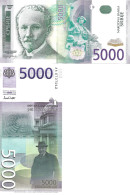 Serbia 5000 Dinars 2003 P-45 UNC - Servië