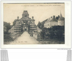 Carte De Villeblevin  Le Château Et Ses Portes Monumentales - Villeblevin