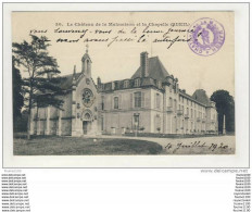 Carte Du Château De La Malmaison Et La Chapelle - Chateau De La Malmaison