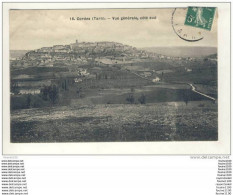 Carte De CORDES ( Recto Verso ) - Cordes