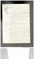 Année 1897 Acte Notarié ( 45 Loiret  ) Tampon De  SERRE  Notaire à NOGENT SUR VERNISSON - Manuscrits