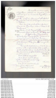 Année 1897 Acte Notarié ( 45 Loiret  ) Tampon De BOUTRY Avocat Avoué  à MONTARGIS - Manuscrits
