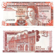 Gibraltar 1 Pound 1988 P-20e UNC - Gibraltar