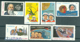 1966 Space,Ziolkowski,Gagarin,Nikolajew,Leonov,Komarow,training,CUBA,1153,MNH - Südamerika