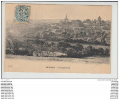 Carte De  TREIGNY  ( Recto Verso ) Mauvais état - Treigny