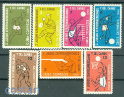 1966 Sports,baseball,volleyball,basketball,soccer,boxing,running,CUBA,1174,MNH - Honkbal