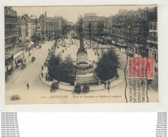 Carte De  Bruxelles Place De La Brouckère Et Boulevard Anspach   ( Recto Verso ) - Lanen, Boulevards