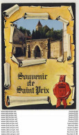 Carte De  Saint Prix     ( Format 15 X 10,5 Cm )  ( Recto Verso ) - Saint-Prix